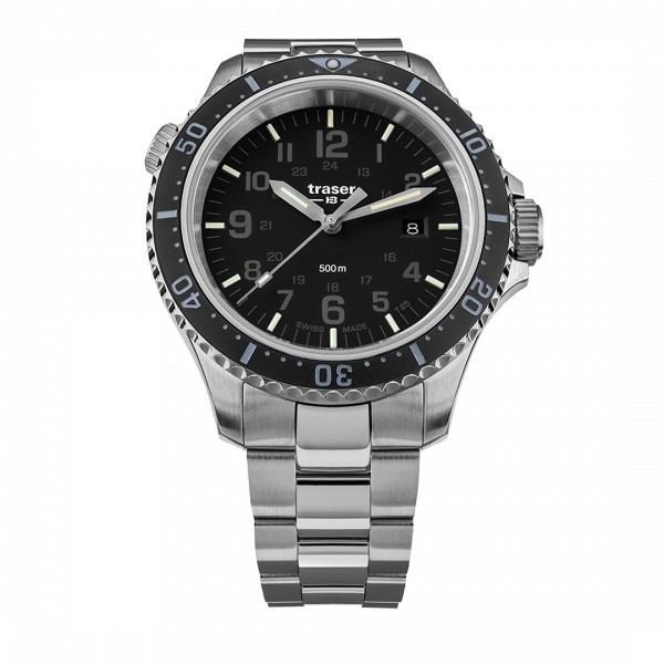 109378 Traser P67 (Diver Black сталь) часы